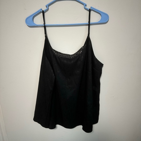 Maurices Black Snakeskin Sequin Y2K Plus Tank Top, 2X NWT - Picture 10 of 10